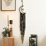 Moon Dream Catcher With Light Decor