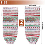 2Pcs Reusable Plastic Bag Organizer Wall Mount