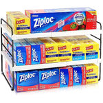 Expandable Foil And Plastic Wrap Organizer