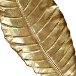Elegant Leaf Decor Wall Decor Gold