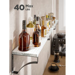 Floating Shelves Wall Mounted Set Of 3