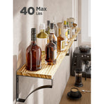 Floating Shelves Wall Mounted Set Of 3