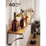 Floating Shelves Wall Mounted Set Of 3