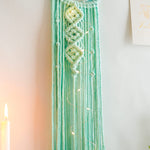 Moon Dream Catcher With Light Decor