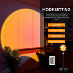 Sunset Lamp Projection Led Lights With Remote