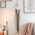 Moon Dream Catcher With Light Decor